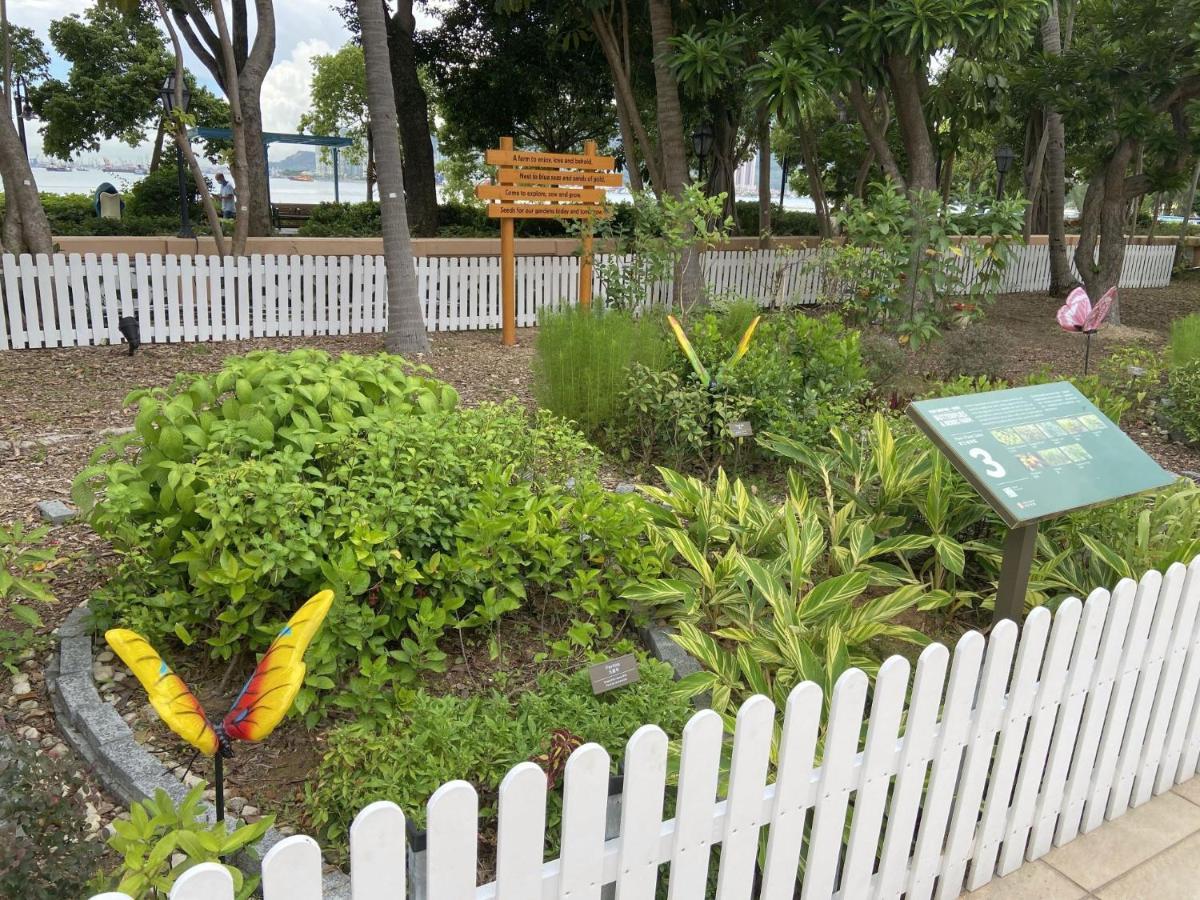 Hong Kong Gold Coast Hotel Exteriör bild Butterfly garden at the Children's Museum of Oak Park
