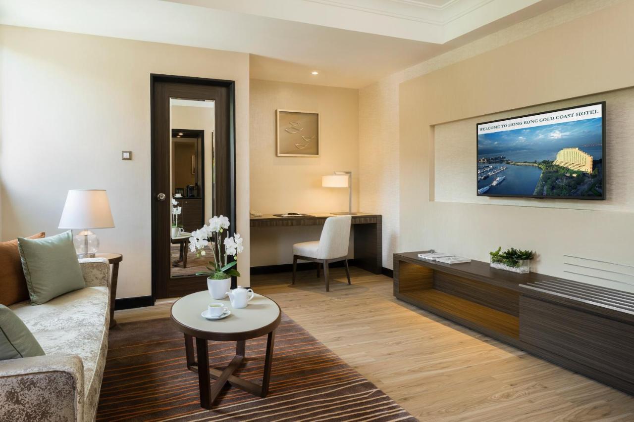 Hong Kong Gold Coast Hotel Exteriör bild Living room