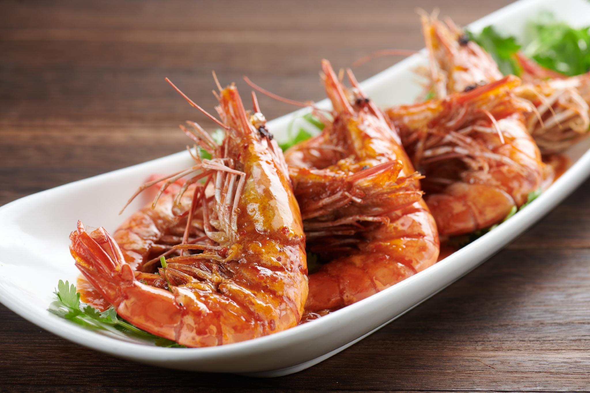 Hong Kong Gold Coast Hotel Exteriör bild Shrimp